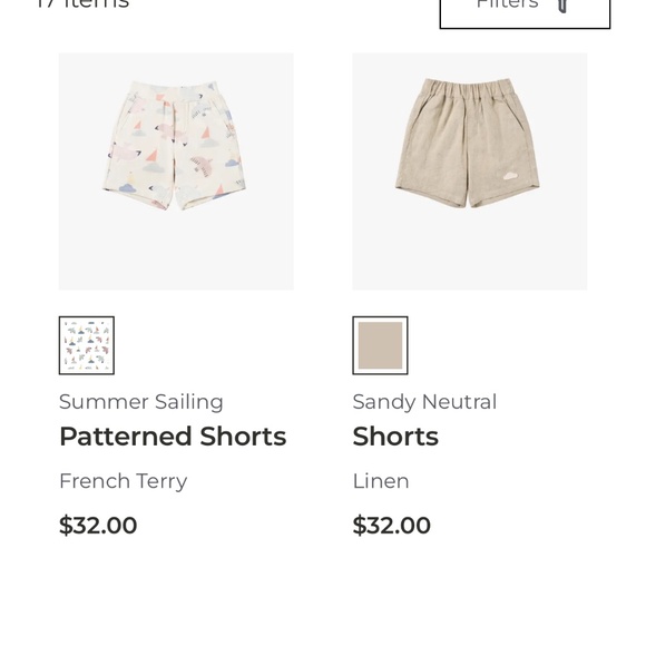 Petite Revery Kids Shorts (Size 2T–3T) - Picture 4 of 4